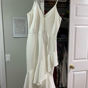 Wendy High/low Ruffle Cocktail Dress